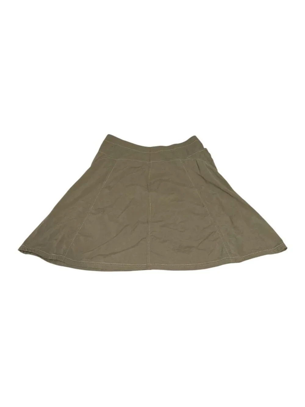 Mountain Hardwear Khaki A-Line Skirt With Pockets Womens Size 16 Outdoor Style - Picture 2 of 6